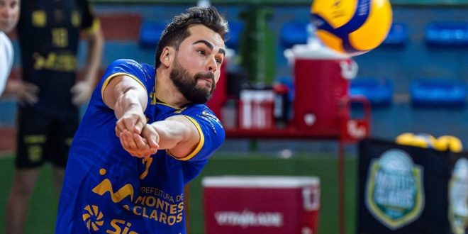 Montes Claros Vôlei confirma renovação do líbero Lukinhas para temporada 26/27