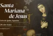 Igreja celebra hoje Santa Mariana de Jesus Paredes, o “Lírio de Quito”