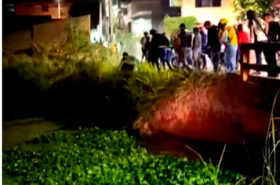 Policial militar salva casal após acidente de moto na Lagoa do Interlagos em Montes Claros