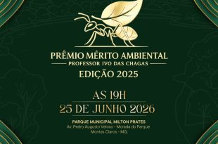 Montes Claros entrega Prêmio Mérito Ambiental Professor Ivo das Chagas nesta quinta-feira
