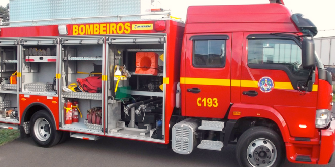 Bombeiros controlam princípio de incêndio em prédio no bairro Augusta Mota, em Montes Claros